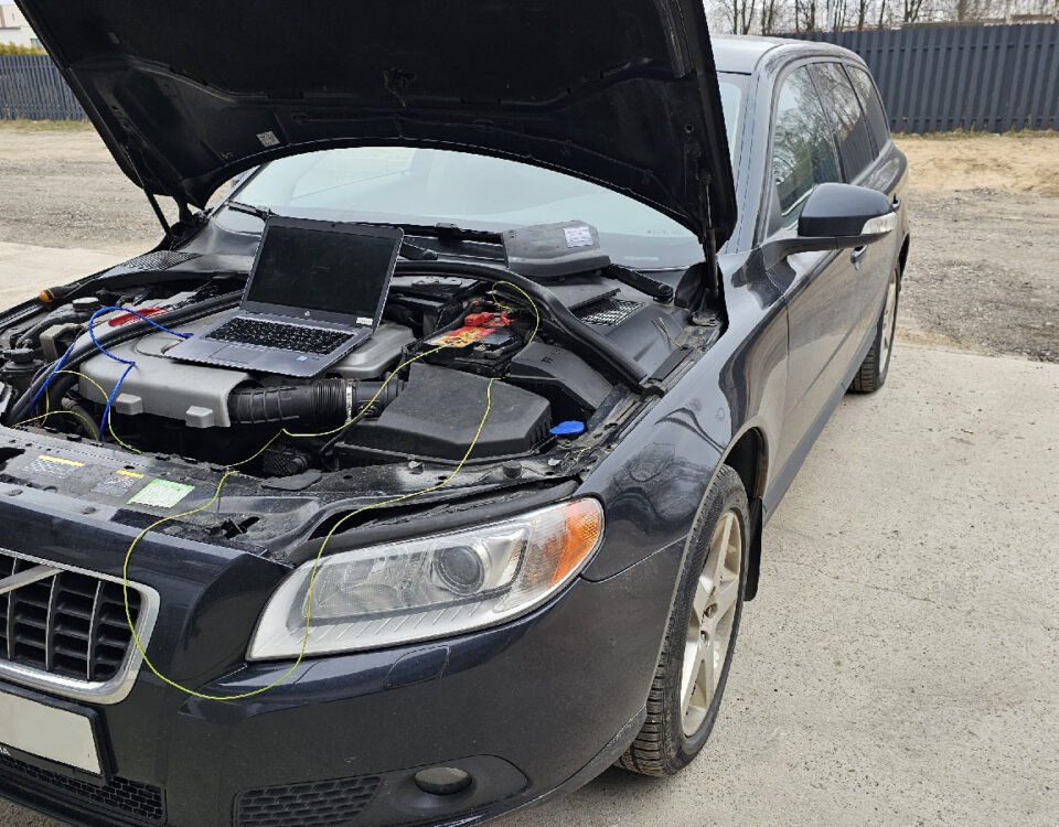 Volvo V50 Webasto atblokavimas