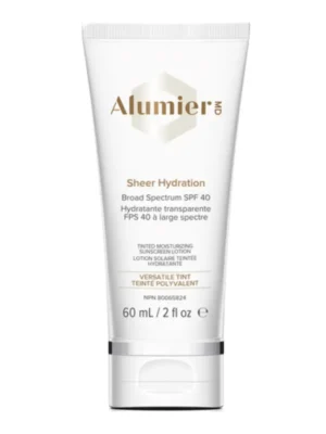 Alumier Sheer Hydration Tint Drėkinamasi Kremas Nuo Saulės SPF 40