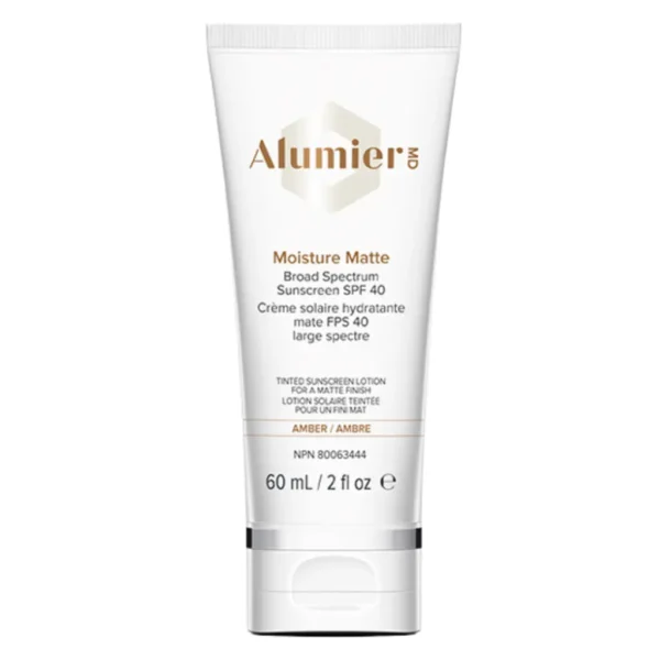 Alumier Moisture Matte Amber Plataus Spektro Kremas Nuo Saulės