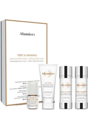 Alumier Prep & Enhance Discoloration - Rinkinys Nuo Pigmentacijos