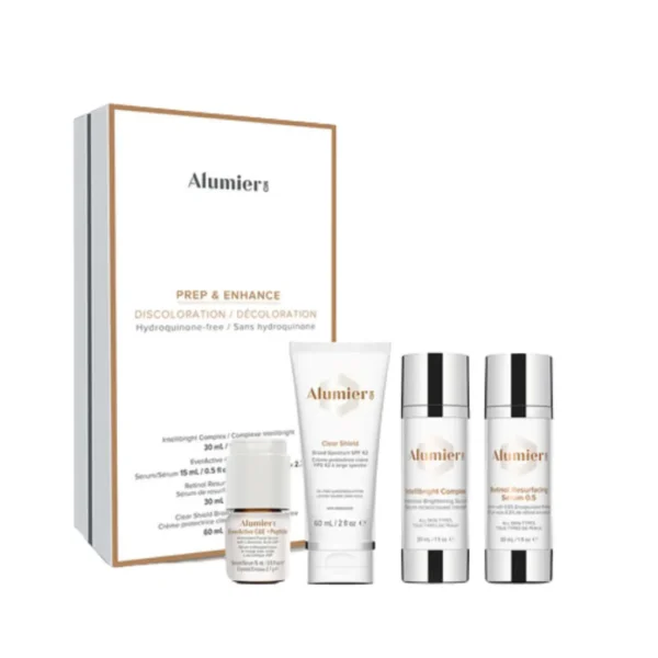 Alumier Prep & Enhance Discoloration - Rinkinys Nuo Pigmentacijos