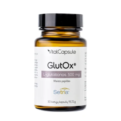 GlutOx Maisto Papildas: L-Glutationo Papildas Sveikatai ir Grožiui